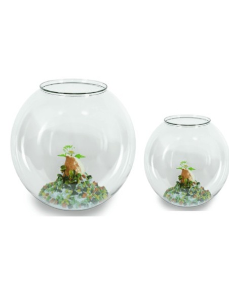 Ottavi boccia in plastica con panorama diametro cm 20