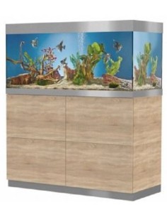 Acquario OASE HighLine 300 con Supporto in Legno di Faggio Finitura Naturale