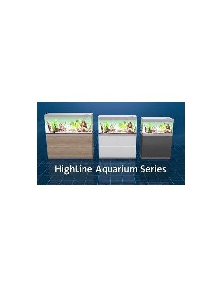 Acquario OASE HighLine 200 con Supporto in Legno di Faggio Nero Lucido