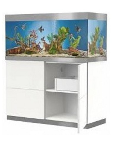Acquario OASE HighLine 200 con Supporto in Legno di Faggio Nero Lucido