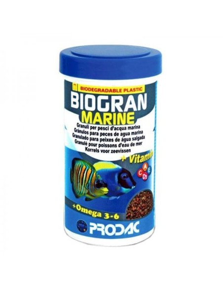 Prodac Biogran Marine 250ml/100gr - mangime in granuli per pesci d' acqua marina