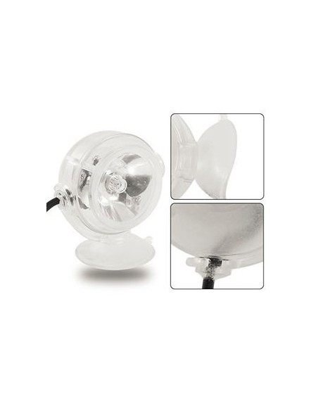 Velma faretto sommergibile colore blu per acquari o laghetti