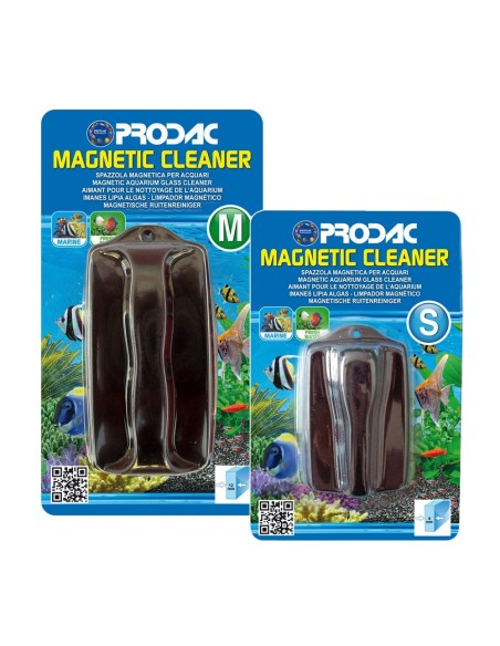 Prodac calamita per pulizia vetri acquario Misura Small
