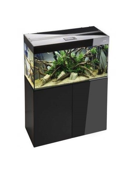 ACQUARIO AQUAEL GLOSSY 100 BLACK ACQUARIO 215LT CON SUPPORTO