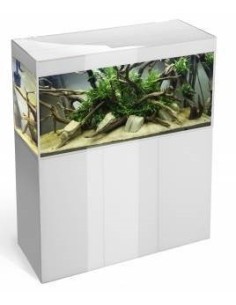 ACQUARIO AQUAEL GLOSSY 120 WITHE ACQUARIO 302LT CON SUPPORTO