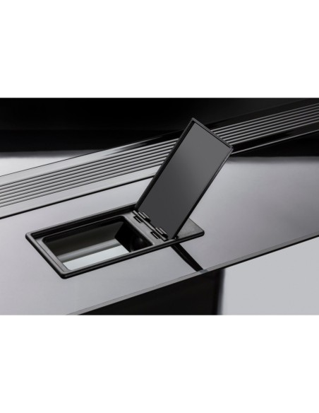 ACQUARIO AQUAEL GLOSSY 150 BLACK ACQUARIO 405LT CON SUPPORTO