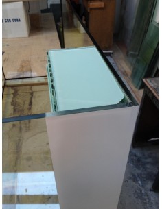 Vasca Acquario Artigianale Professionale  IN TOTAL VETRO EXTRA CHIARO - 60x50x40h - 120LT (solo vasca) 2