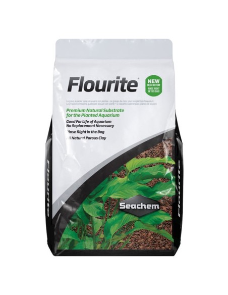 Seachem Flourite dark 3.5 Kg (Fondo fertile  / substrato per le piante di acquari d'acqua dolce)
