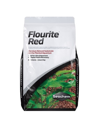 Seachem Flourite red 3.5Kg (Fondo fertile  / substrato per le piante di acquari d'acqua dolce)