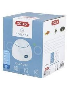 Zolux areatore igloo 200 2 vie per acquario da 100 fino a 200 litri colore bianco