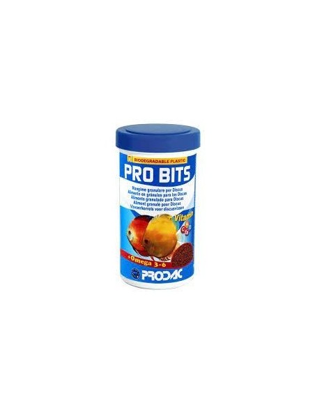 Prodac pro bits mangime in granuli per Discus  100 gr 250 ml