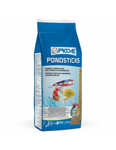 Prodac PONDSTICKS 7.5 kg alimento speciale in sticks per pesci rossi e koi