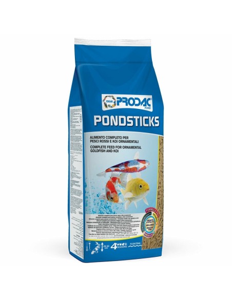 Prodac PONDSTICKS 7.5 kg alimento speciale in sticks per pesci rossi e koi
