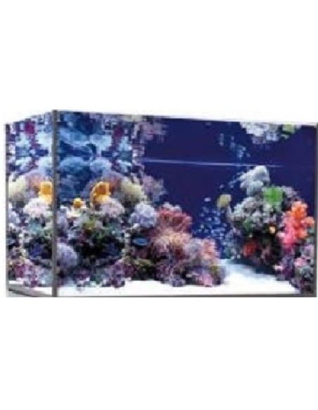VASCA ACQUARIO ARTIGIANALE PROFESSIONALE IN TOTAL VETRO EXTRA CHIARO - 100X60X60H - 360LT (SOLO VASCA)