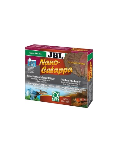 JBL Nano Catappa Foglie di mandorlo indiano 10 Foglie per acquario