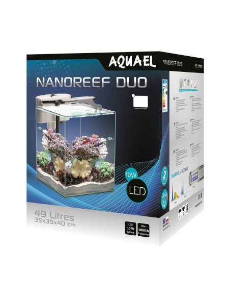 Aquael nano reef duo 35 bianco lt.49 35x35x40 cm