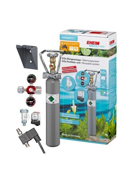 EHEIM CO2SET600 CO2 Set 600 - impianto CO2 con bombola completo con bombola ricaricabile 2kg
