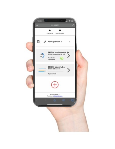 EHEIM professionel 5e 350 - filtro esterno elettronico con sistema d  controllo - gestione  WiFi