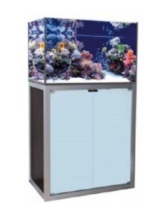 Vasca Acquario Artigianale Professionale  IN TOTAL VETRO EXTRA CHIARO - 120X50X50H -300LT (con supporto)