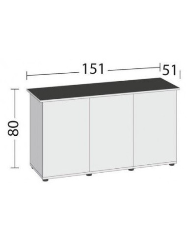 Juwel Supporto Rio 450 sbx Bianco - cm151x51x80H