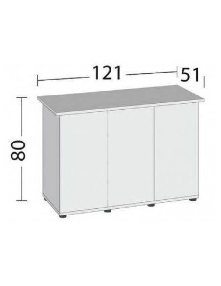 Juwel Supporto Rio 300/350 sbx bianco - cm121x51x73H
