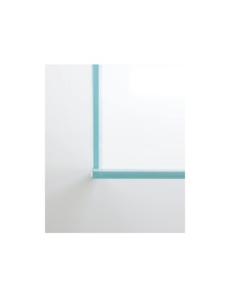 Vasca Acquario Artigianale Professionale  IN TOTAL VETRO EXTRA CHIARO -  45x45x45H -91LT  (solo vasca)