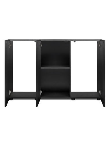 AQUAEL ACQUARIO OPTI SET 125 LITRI 81X36X51 H CM NERO (CON SUPPORTO)