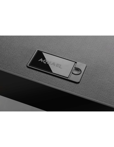 AQUAEL ACQUARIO OPTI SET 125 LITRI 81X36X51 H CM NERO (CON SUPPORTO)