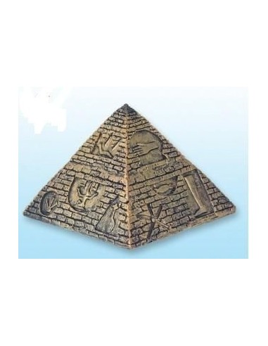 Deckor decorazione in resina piramide con simboli