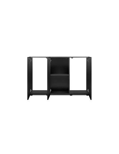 AQUAEL ACQUARIO OPTI SET 125 LITRI 81X36X51 H CM NERO (CON SUPPORTO)