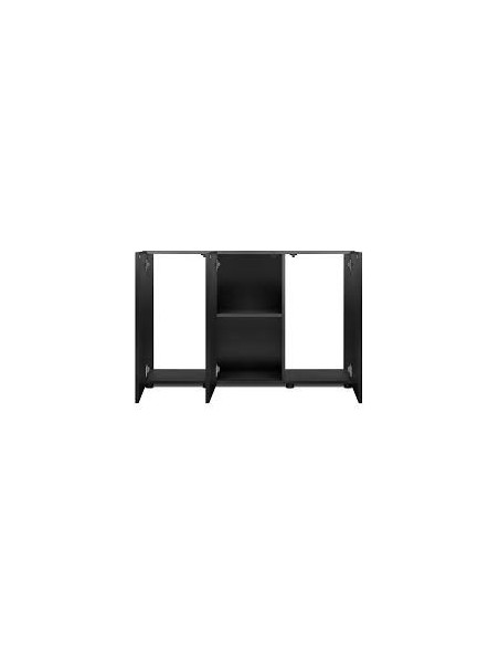 AQUAEL ACQUARIO OPTI SET 125 LITRI 81X36X51 H CM NERO (CON SUPPORTO)