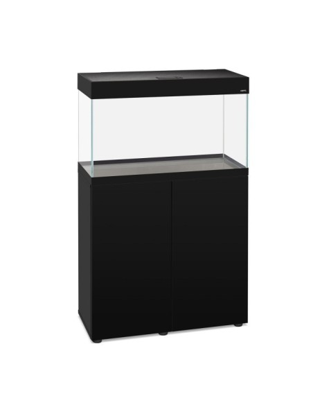 AQUAEL ACQUARIO OPTI SET 200 LITRI 101X41X56 H CM NERO (CON SUPPORTO)