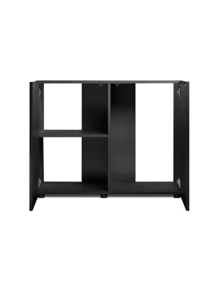 AQUAEL ACQUARIO OPTI SET 200 LITRI 101X41X56 H CM NERO (CON SUPPORTO)