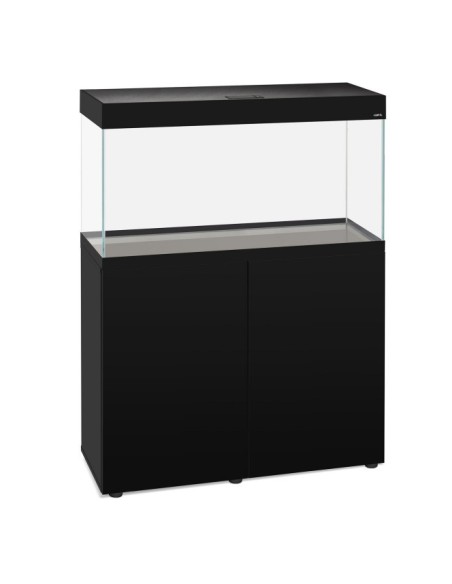 AQUAEL ACQUARIO OPTI SET 125 LITRI 81X36X51 H CM NERO (CON SUPPORTO)