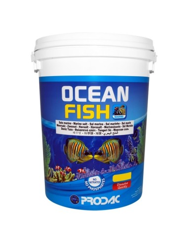 Prodac Ocean Fish Sale per Acquari Marini 20 Kg per 600 l in secchio