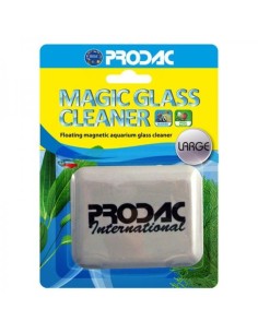 Prodac Magic Glass Cleaner Large Spazzola Magnete Galleggiante per Vetri fino a 16mm