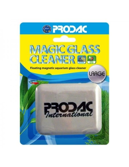 Prodac Magic Glass Cleaner Large Spazzola Magnete Galleggiante per Vetri fino a 16mm