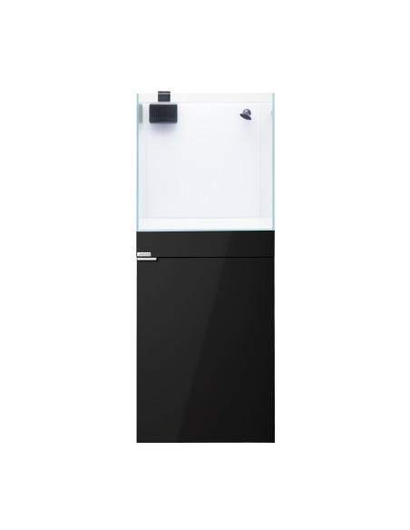 AQPet Kit Acquario Kubic 50 bianco con supporto in vetro extra chiaro