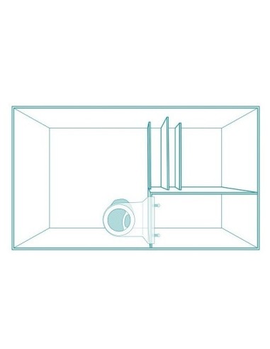 AQPet Kit Acquario Kubic 90 nero laccato con supporto vetro extrachiaro accessoriato di tutta la tecnica