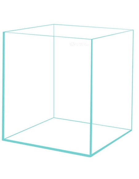 Vasca Acquario Artigianale Professionale  IN TOTAL VETRO EXTRA CHIARO -  50x50x80H -200LT  (solo vasca)