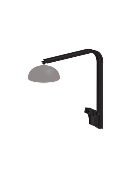 AQPet Kit Acquario Kubic 120 nero lucido ccon supporto vetro extrachiaro accessoriato di tutta la tecnica