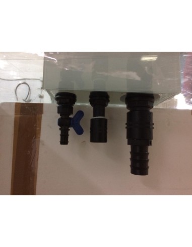 Vasca Acquario Artigianale Professionale IN TOTAL VETRO EXTRA CHIARO - 130x80x65H- 676LT (solo vasca)