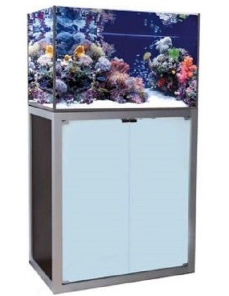 Vasca Acquario Artigianale Professionale  IN TOTAL VETRO EXTRA CHIARO -  150X80X60H - 720LT (CON SUPPORTO MOBILE)