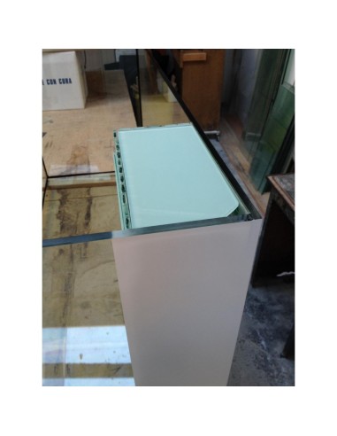 Vasca Acquario Artigianale Professionale  IN TOTAL VETRO EXTRA CHIARO -  150X80X60H - 720LT (CON SUPPORTO MOBILE)