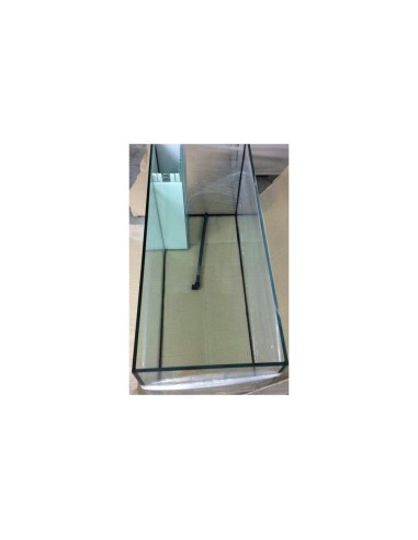 Vasca Acquario Artigianale Professionale  IN TOTAL VETRO EXTRA CHIARO -  150X80X60H - 720LT (CON SUPPORTO MOBILE)