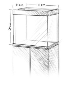 Juwel Acquario Lido 200 Light wood (faggio) con Supporto (Nuovo Modello con Illuminazione Led) 2