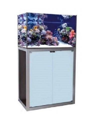 Vasca Acquario Artigianale Professionale  IN TOTAL VETRO EXTRA CHIARO -  110x50x50H - 275LT (con supporto)