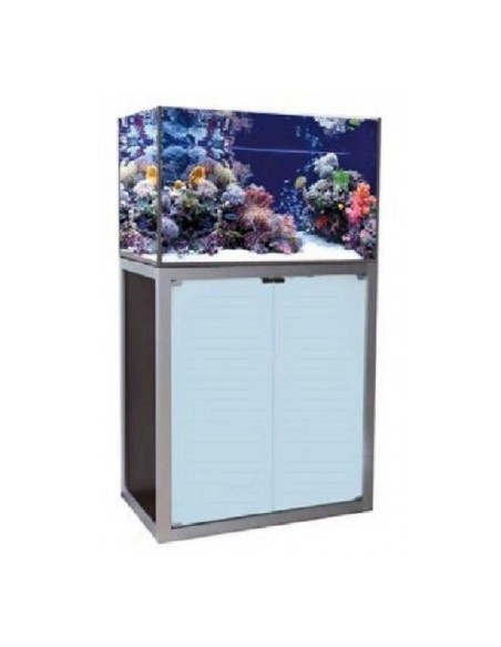 Vasca Acquario Artigianale Professionale  IN TOTAL VETRO EXTRA CHIARO -  110x50x50H - 275LT (con supporto)