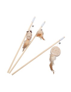 Eurosiam canna da pesca gioco gatti con campanello