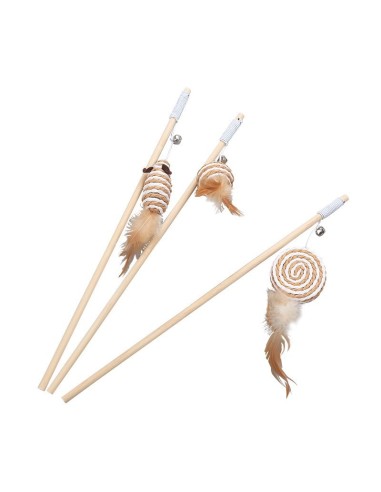 Eurosiam canna da pesca gioco gatti con campanello